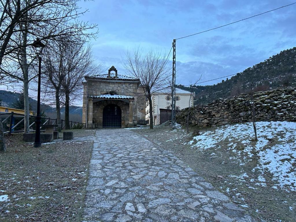 Hostal Rural Alto Tajo Poveda Poveda de la Sierra المظهر الخارجي الصورة